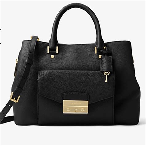 haley satchel by michael kors